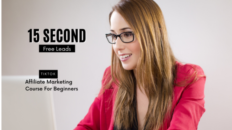 15 second free leads affiliate marketing course